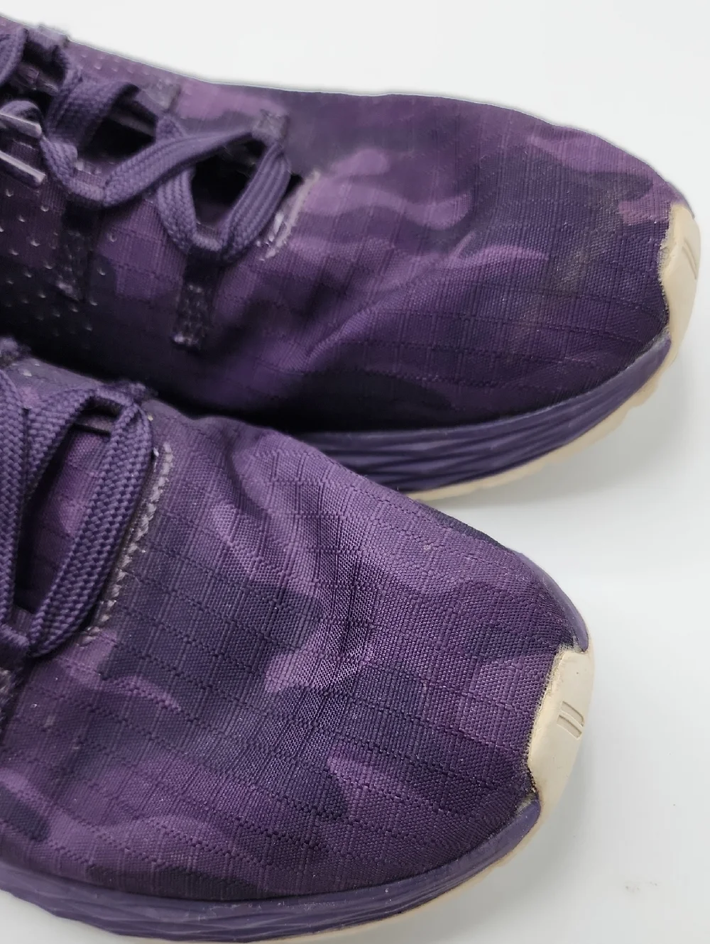 NOBULL Deep Purple Rio Stop Camo Runners  Women's Size 8 Men's Size 6.5